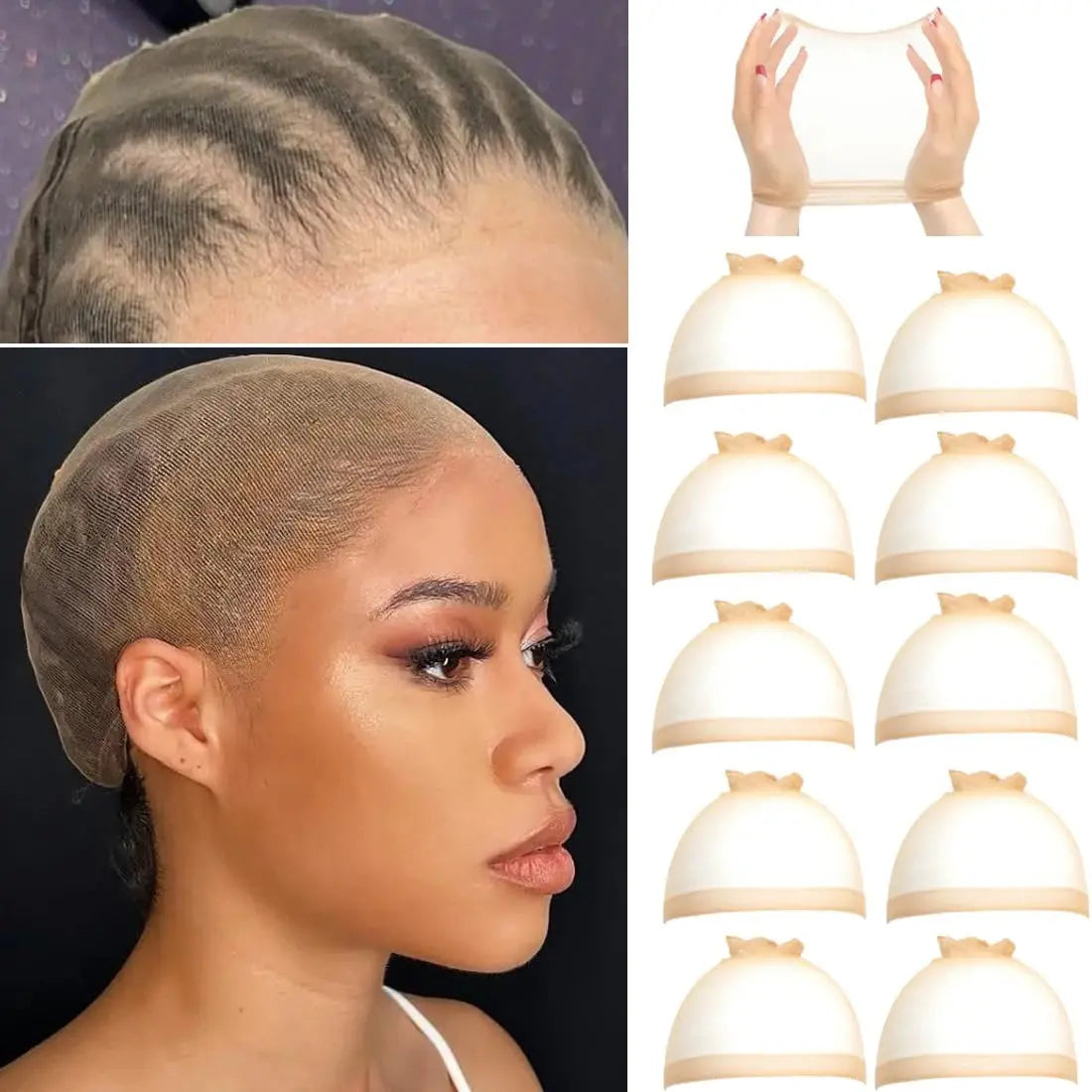 Ultra-Thin HD Wig Cap for Lace Front Wigs PrimeFinds
