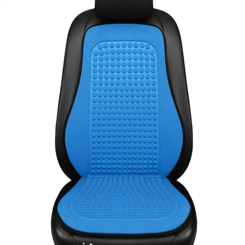 Breathable Ice Silk Cooling Car Seat Cushion – Universal Fit PrimeFinds