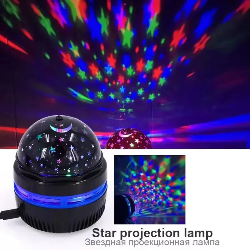LED Starry Sky Galaxy Projector Night Light – USB Room Decor Lamp PrimeFinds