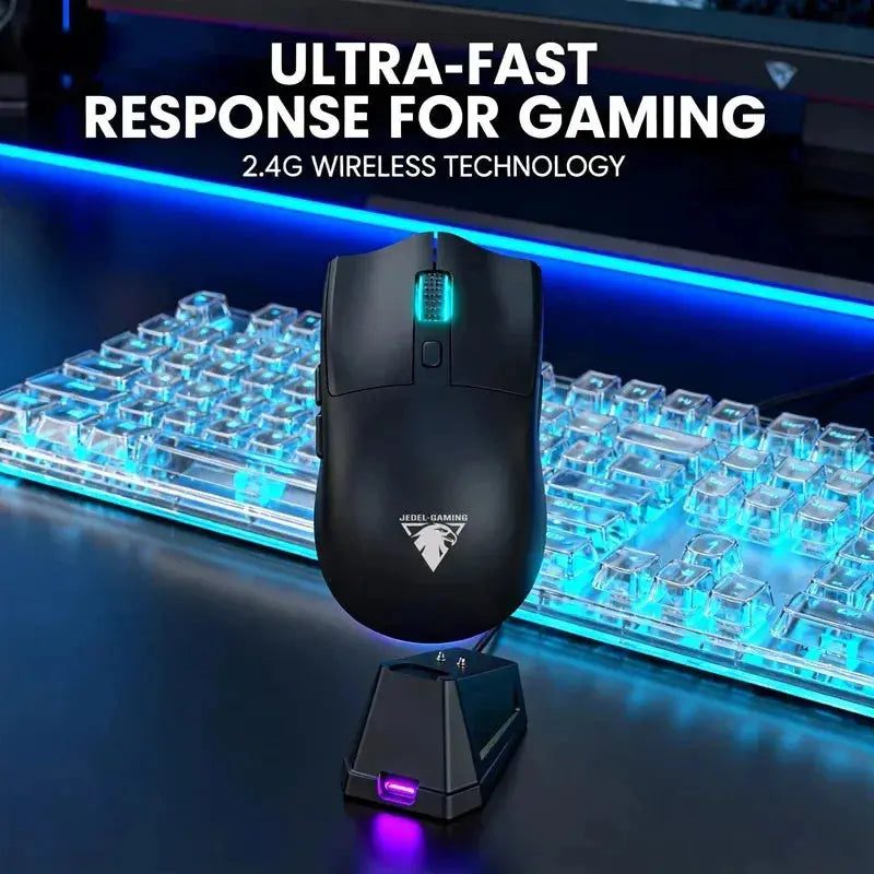 X11 RGB Wireless Gaming Mouse (Charging Dock) PrimeFinds
