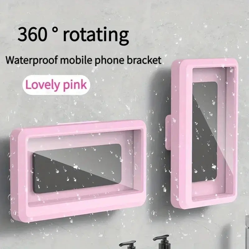 Waterproof Shower Phone Holder for Bathroom Wall PrimeFinds