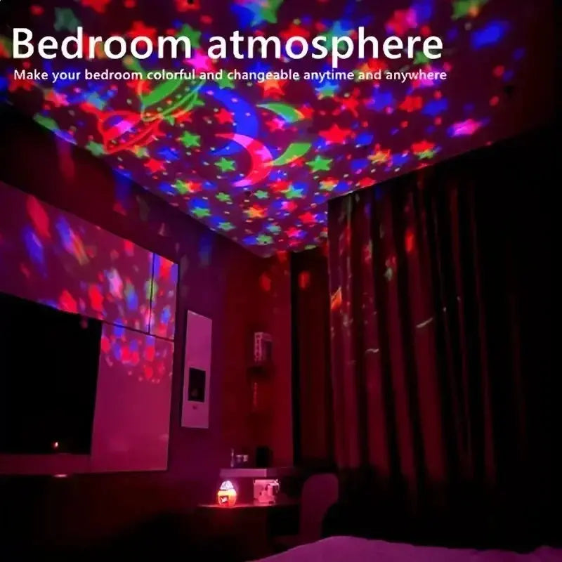 LED Starry Sky Galaxy Projector Night Light – USB Room Decor Lamp PrimeFinds
