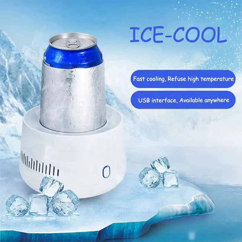 Car Mounted Mini Refrigerator Portable Automobile Home Dual-Purpose Refrigeration Small Refrigeration Cup 12V 24V-A69M