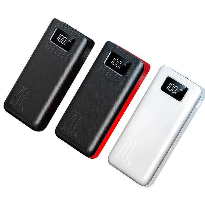 20,000 mAh Portable Power Bank with Dual USB & LED Flashlight DC-THE CEO