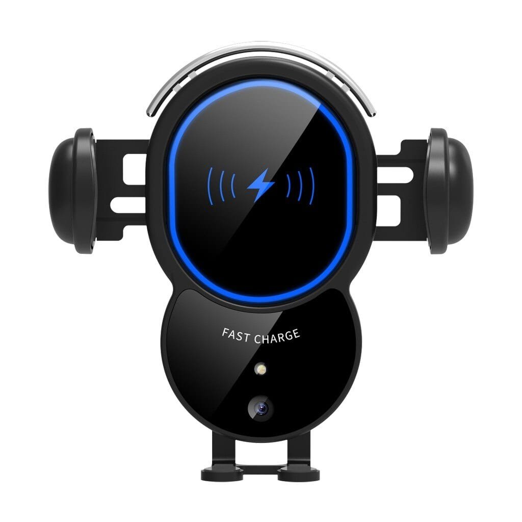 10W Wireless Car Charger with Automatic Clamping Mount