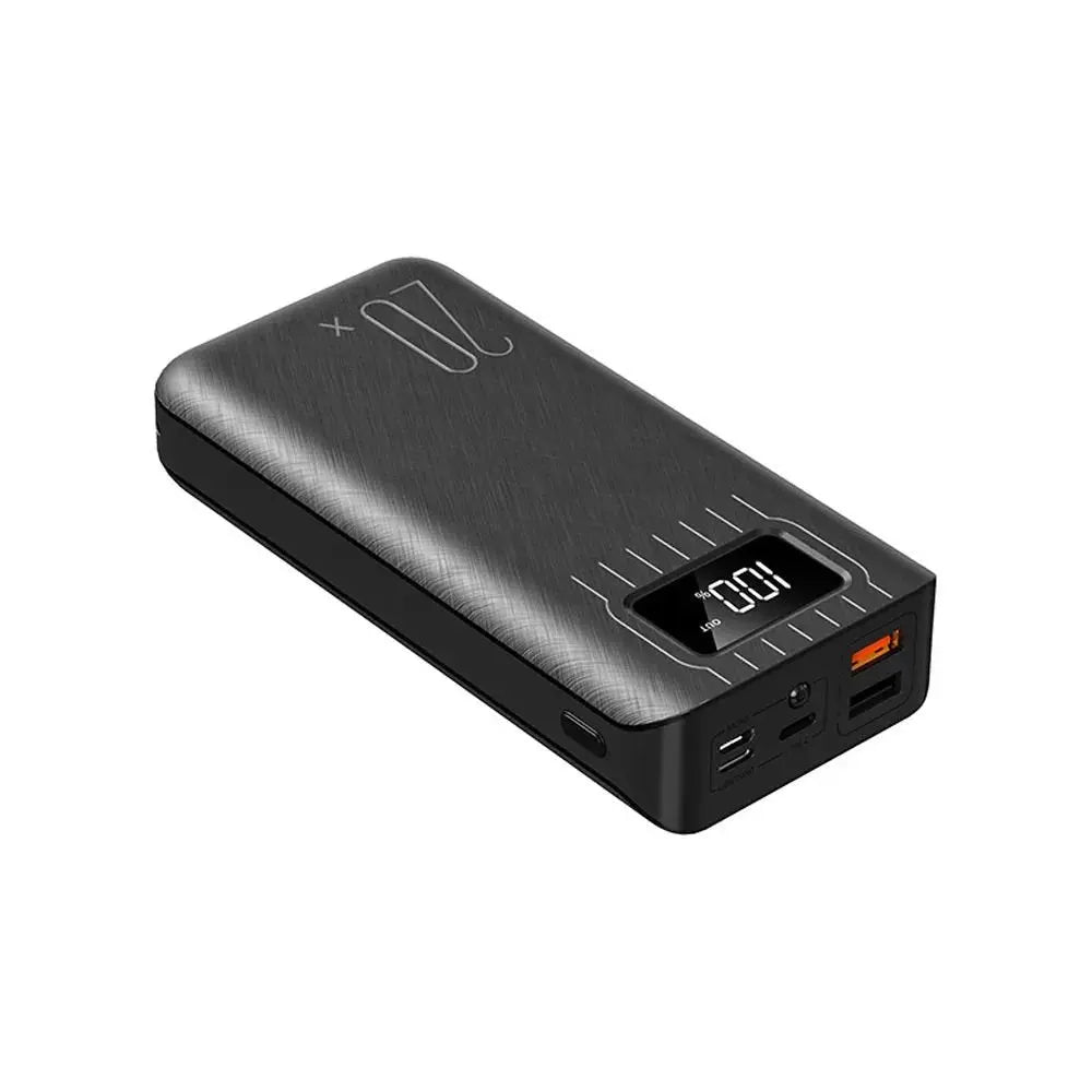 20,000 mAh Portable Power Bank with Dual USB & LED Flashlight DC-THE CEO
