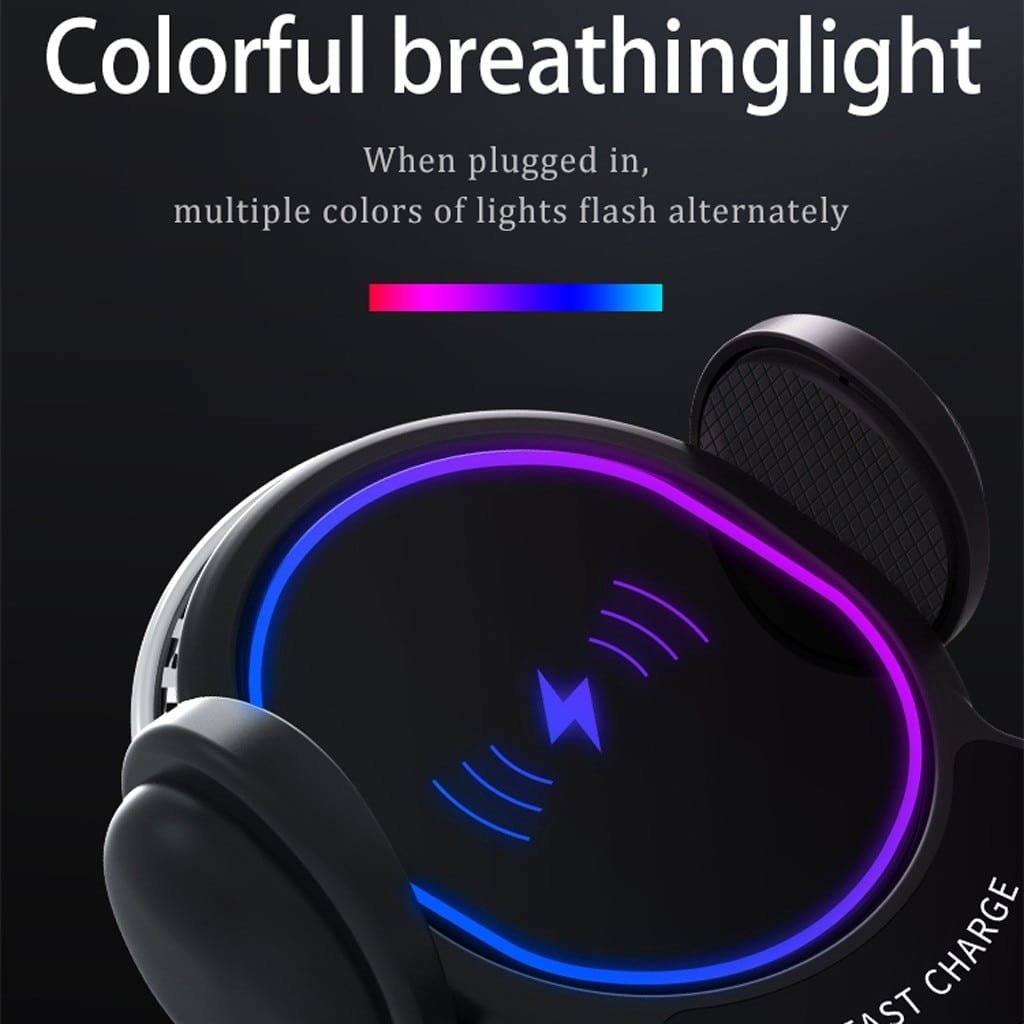 10W Wireless Car Charger with Automatic Clamping Mount